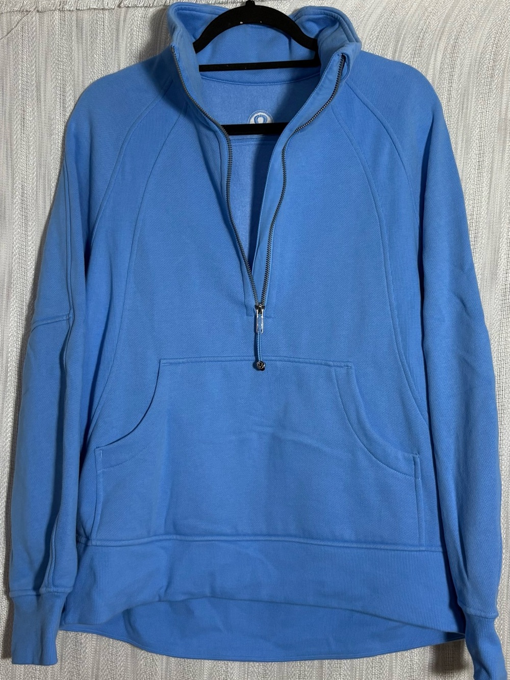 lululemon athletica Light Blue Half-Zip Pullover Hoodie - Picture 2 of 4